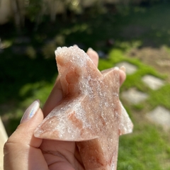 Estrela Ametista Rosa - Universo Prata