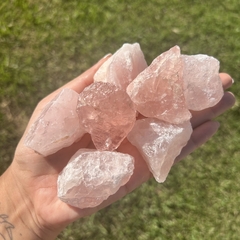 Quartzo Rosa Bruto - A Pedra do Amor
