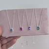 Colar Gota Lilás