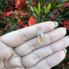 Pingente mini cristal Citrino amarelo