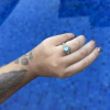Anel Larimar boho