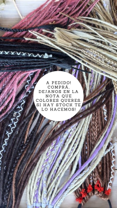 Elastico de Dreadlocks y Trenzas PERSONALIZADO - comprar online