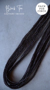Pack Trenzas simples Black Tea