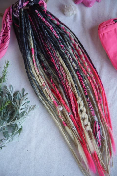 Cabeza Completa Blonde & Neon Pink - comprar online
