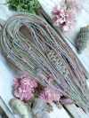 Cabeza Completa Personalizada Rubio y rosas - comprar online