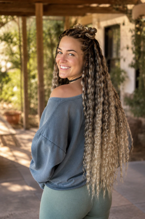 Cabeza completa simple de Waves Linen