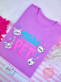 T-shirt Mãe de Pet