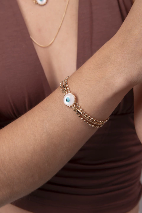 Pulseira Travesseiro Olho Grego - comprar online