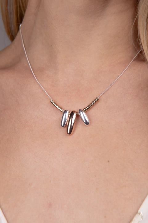 Colar Veneziano Bastão Duo - comprar online