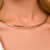 Choker Aro Flor Biju Fina - Mirra | Acessórios Femininos 
