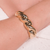 Bracelete Torcido Dourado