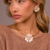 Choker Aro Flor Biju Fina - comprar online