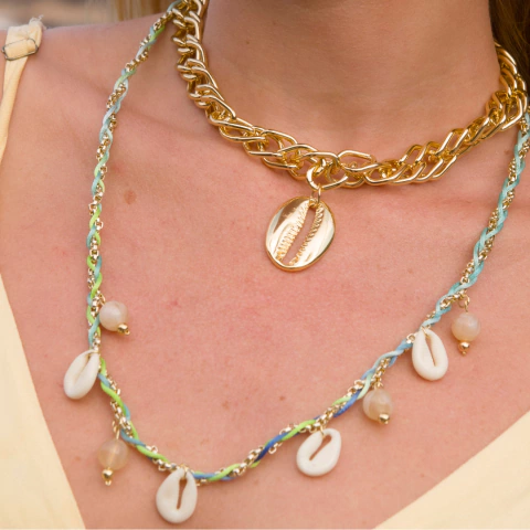 Colar Bicolor Búzios