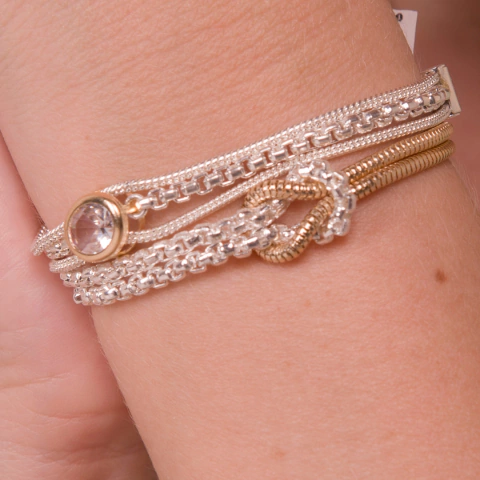 Pulseira Tripla Coração Do Paraíso - comprar online