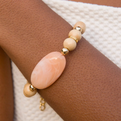 Pulseira Nectar Salmão
