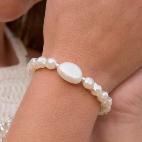 Pulseira Cristais Incolor