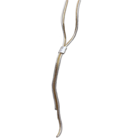 Colar Gravata Fino Duo