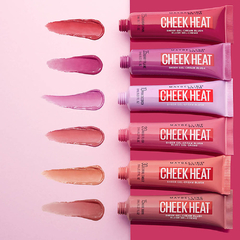 Rubor en crema de Maquillaje Maybelline Cheek Heat - Jazmín de Rosas | Verse bien