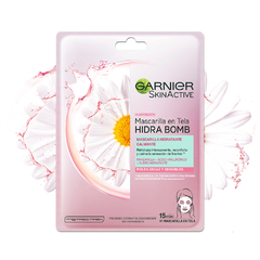 Mascarilla en tela Garnier Skin Active Manzanilla - comprar online