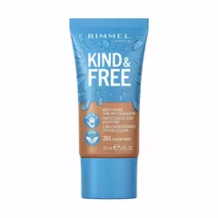 Base de Maquillaje Kind & Free Skin Tint Rimmel London tono 201 Classic Beige