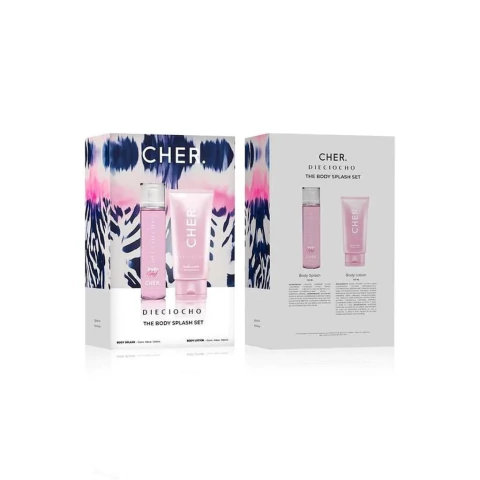 CHER 18 SET BODY SPLASH 100ML + BODY LOTION 150ML