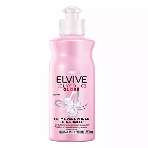 Crema para peinar Elvive Acido Glicólico Loreal