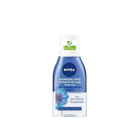 Desmaquillante Bifásico de Ojos Nivea Efecto Dual x125 ml