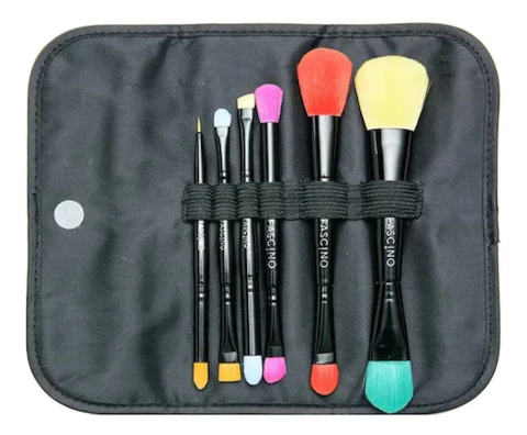 Set de 6 brochas Fascino Doble Función