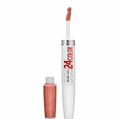 Labial Maybelline Superstay 24 hs tono 141 More & More Mocha abierto
