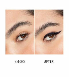 Delineador de ojos Kind & Free Rimmel London tono 001 Black como queda