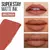 Labial liquido Maybelline Super Stay Matte Ink Amazonian 70 como queda