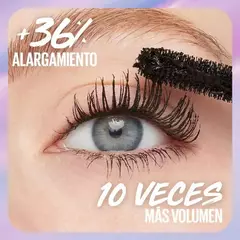 Mascara The Falsies Surreal Maybelline como queda