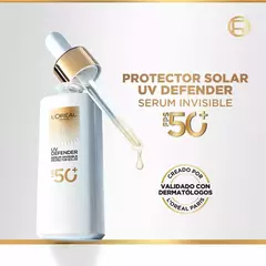 Protector solar UV Defender Serum Invisible L'Oréal Paris aplicador 