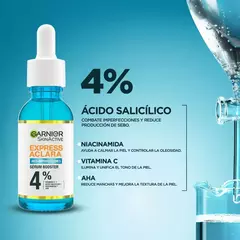 Serum Anti-imperfecciones con Acido Salicílico Garnier componentes