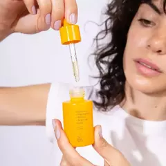 Serum C Bright Oil The Glow Factor abierto