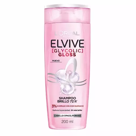 Shampoo Elvive Acido Glicólico Loreal 