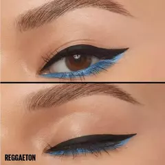 Sombras de ojos Maybelline Music Collection tono Reggaeton como queda