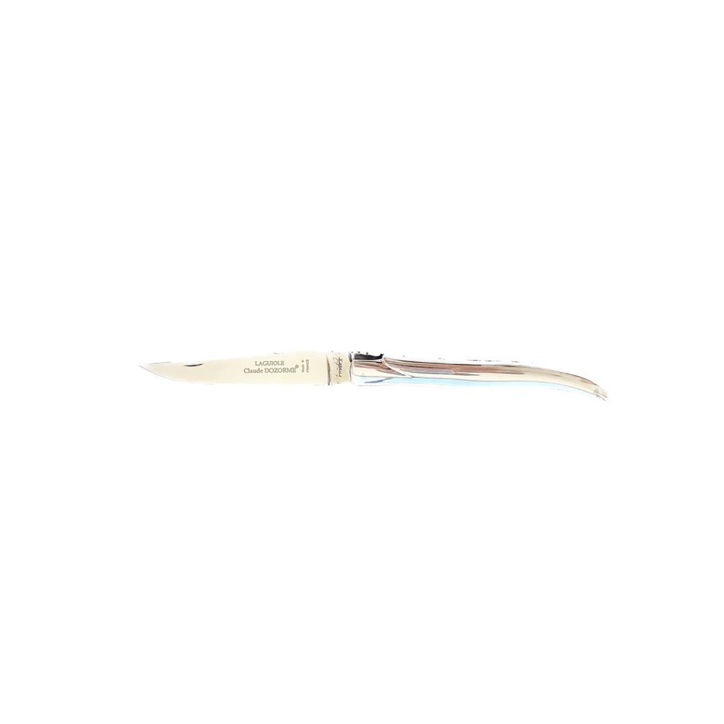 Navaja Francesa Laguiole Modern Aluminio Claude Dozorme Importada