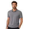 Polo Jasper Tech Fit Masculina - Cinza Médio