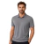 Polo Jasper Tech Fit Masculina - Cinza Médio