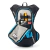Mochila de Hidratação USWE Epic 8 Preto / Azul - 3 Litros - Jasper - Tudo para corrida de rua ou trilha, camping, esqui e MTB
