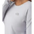 Camiseta The North Face Hyper Tee Crew M/L Feminina - Gelo / Dusty Periwinkle na internet