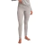 Calça Solo Segunda Pele Térmica Thermal Grid Feminina- Areia / Sand Heather