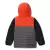 Jaqueta Columbia Powder Lite Boys Hooded Infantil - City Grey / Red Quartz - comprar online