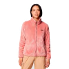 Jaqueta Fleece Columbia Fire Side II Sherpa Fz Feminina - Rosa Agave