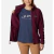 Jaqueta Fleece Columbia Panorama Sherpa Fleece Feminina - Vinho / Marionberry