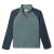 Blusão Fleece Columbia Glacial Half Zip Infantil - Verde Metal