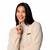 Jaqueta Fleece Columbia Fire Side II Sherpa Fz Feminina - Off-white / Dark Stone - loja online
