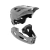 Capacete Full Face MTB Leatt Enduro 2.0 (Queixo Removível) - Branco / Preto