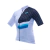 Camisa ASW Endurance Mandrake Feminina - Cinza / Azul